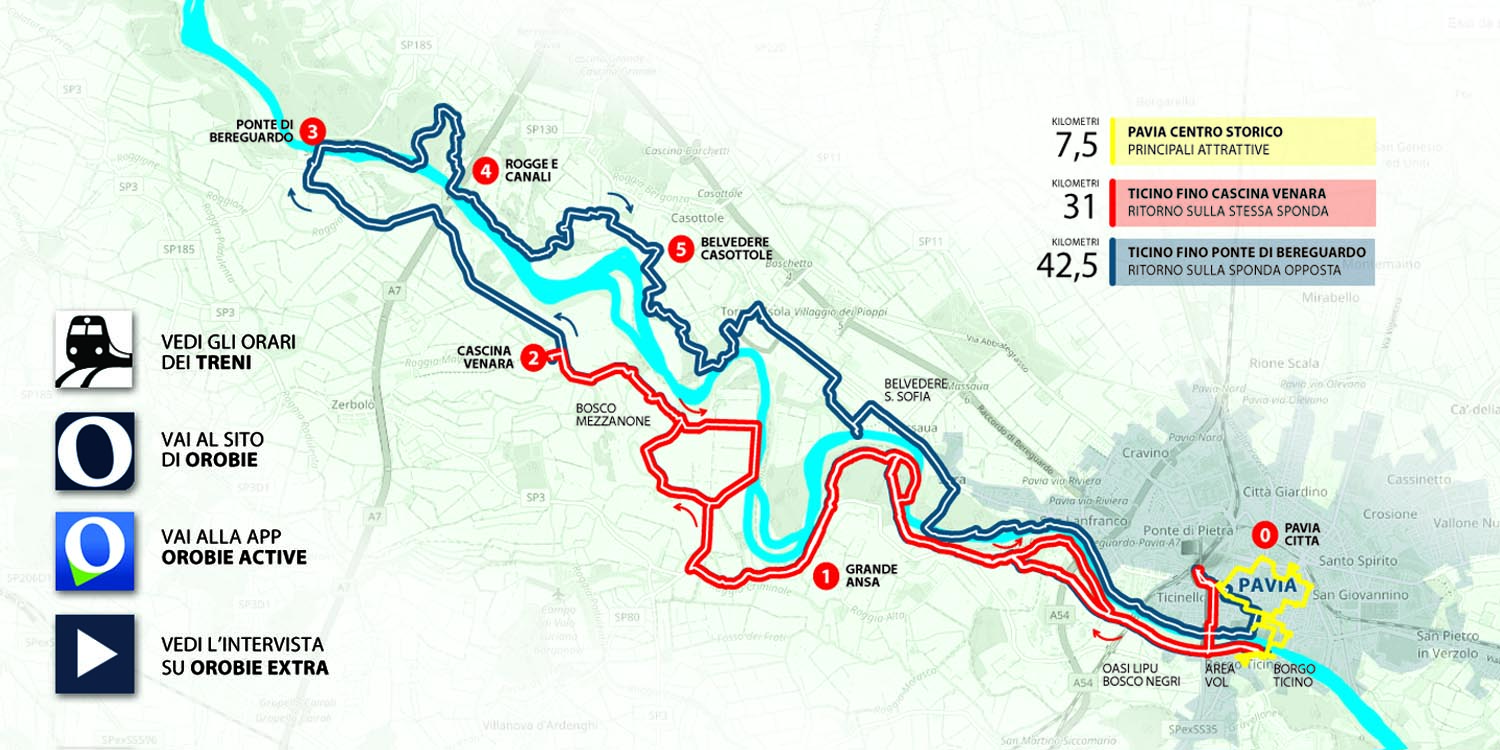 Orobike_Mappa_Escursione_Pavia_Ticino