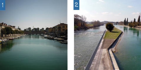Peschiera Bastioni e Ponte di Valeggio - Orobike
